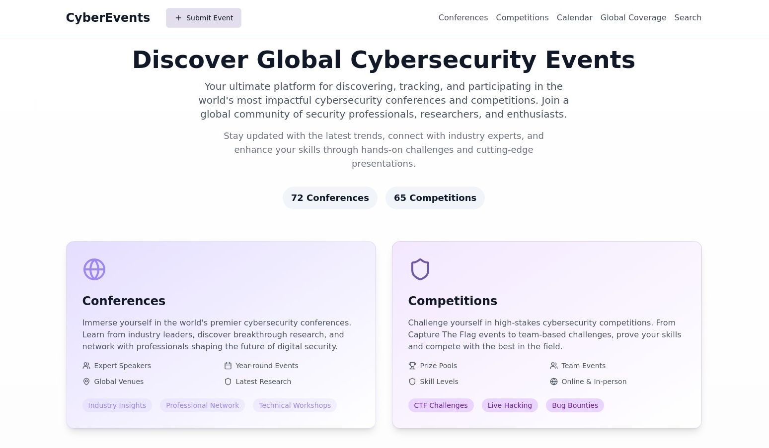 Introducing CyberEvents.Directory: Your Ultimate Guide to Cybersecurity Events